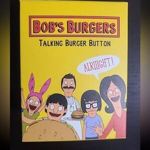 Bobs Burgers Talking Burger Button Deluxe Mega Kit